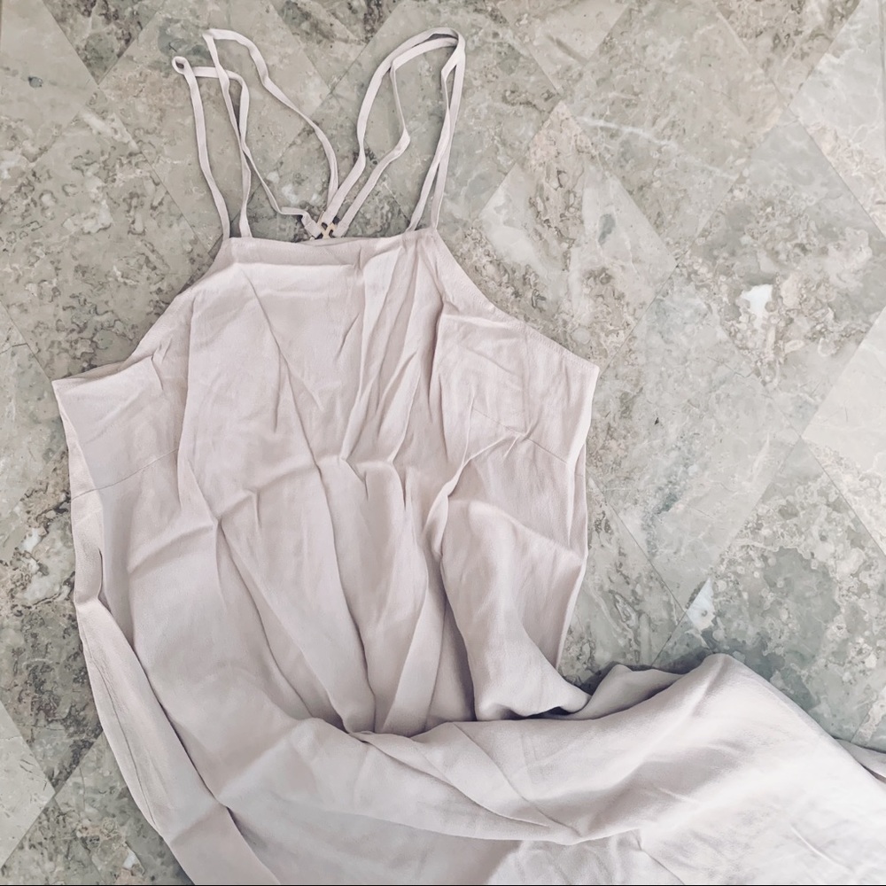 Blush Pink Shift Dress
